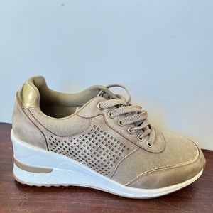 C'est fini High Heeled Wedge Sneakers